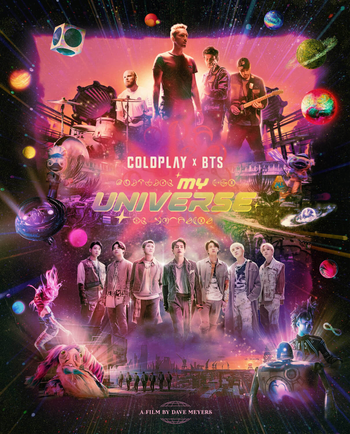 Coldplay x BTS: <br>My Universe